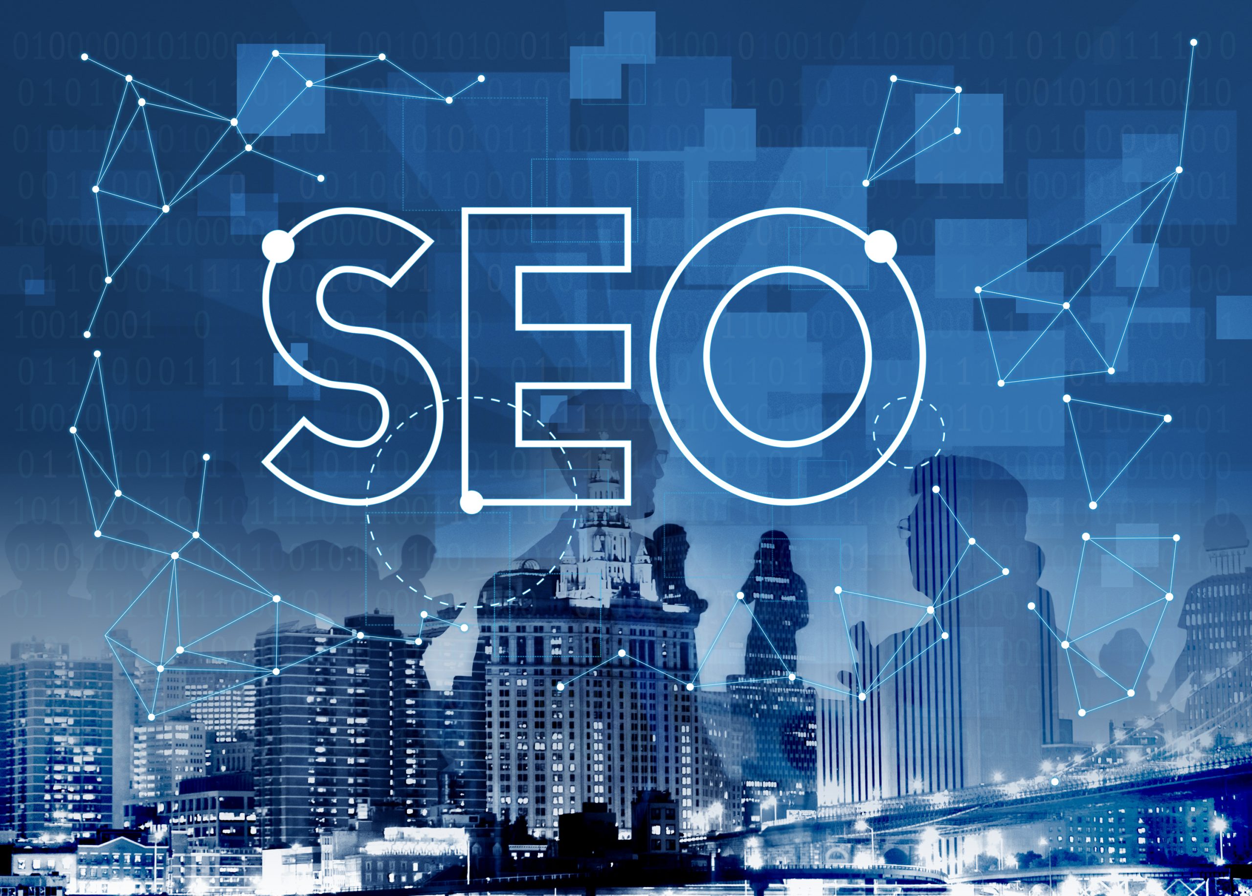 Search Internet Data SEO Browsing Concept SEO Strategie voor Bedrijven in 2025